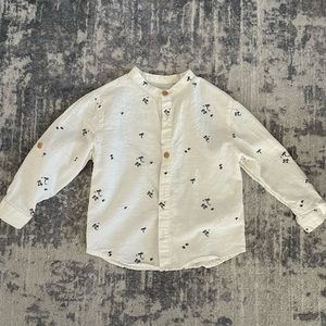 Zara long sleeve button down